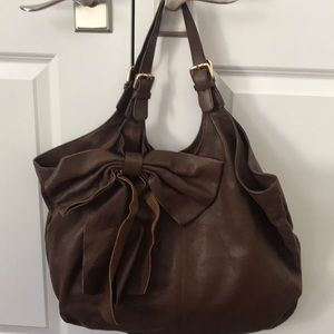 Valentino Brown Hobo Bag